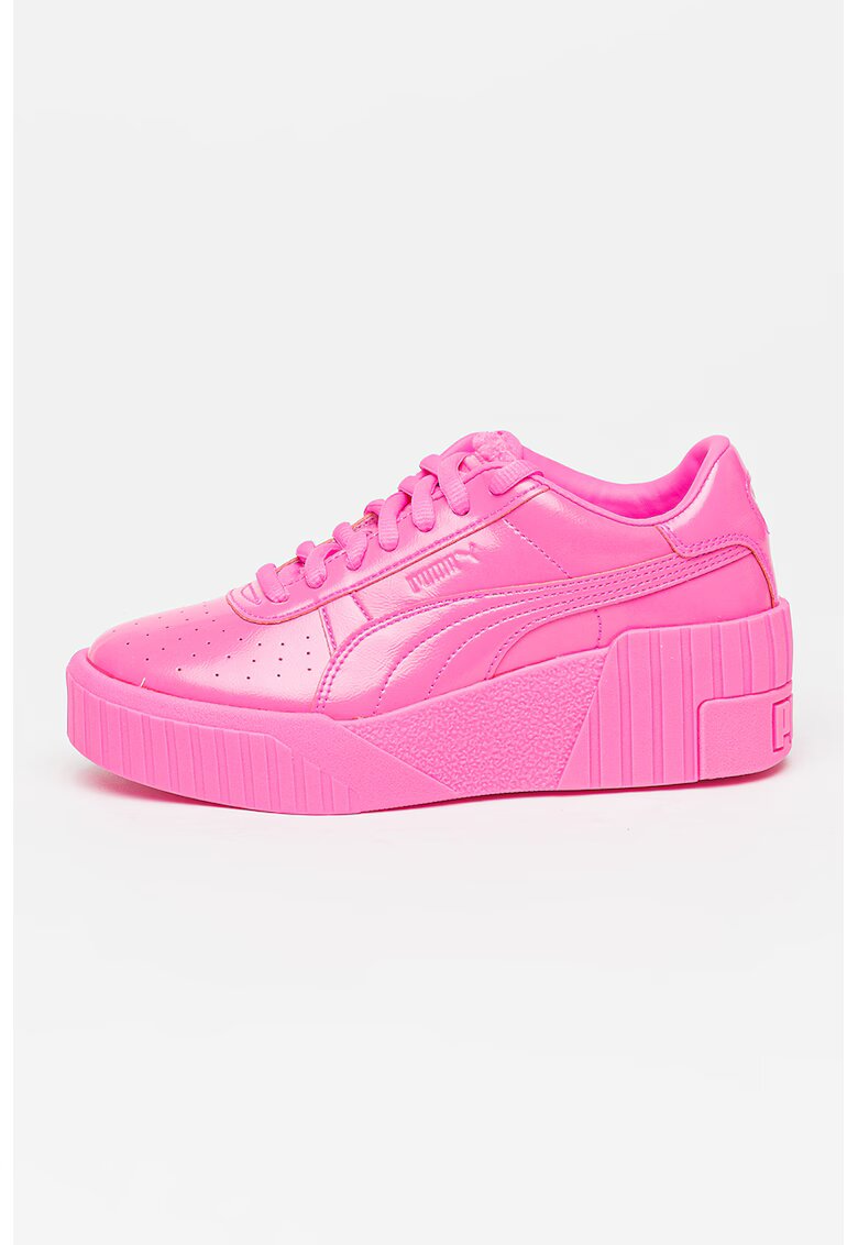 Puma Спортни обувки Cali от еко кожа със скосена подметка