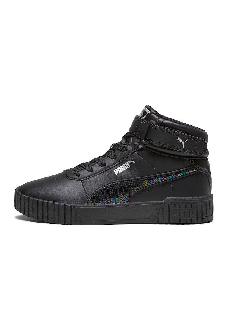 Puma Спортни обувки Carina 2.0 от еко кожа и кожа - Черен/Сив