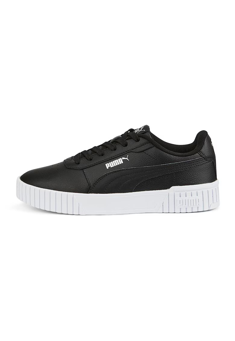 Puma Спортни обувки Carina 2.0 от кожа и еко кожа - Бял/Черен