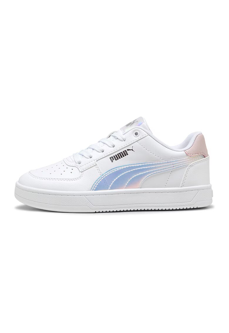 Puma Спортни обувки Caven Holo от еко кожа - Бял/Сребрист