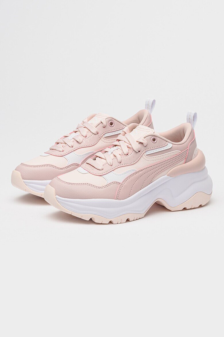 Puma Спортни обувки Cilia с полускосена подметка Прашно розово