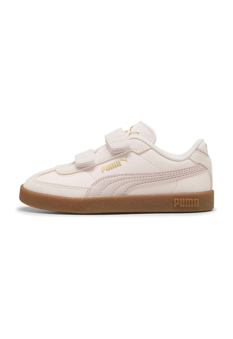 Puma Спортни обувки Club II Era V PS с велкро - Лилав/Крем