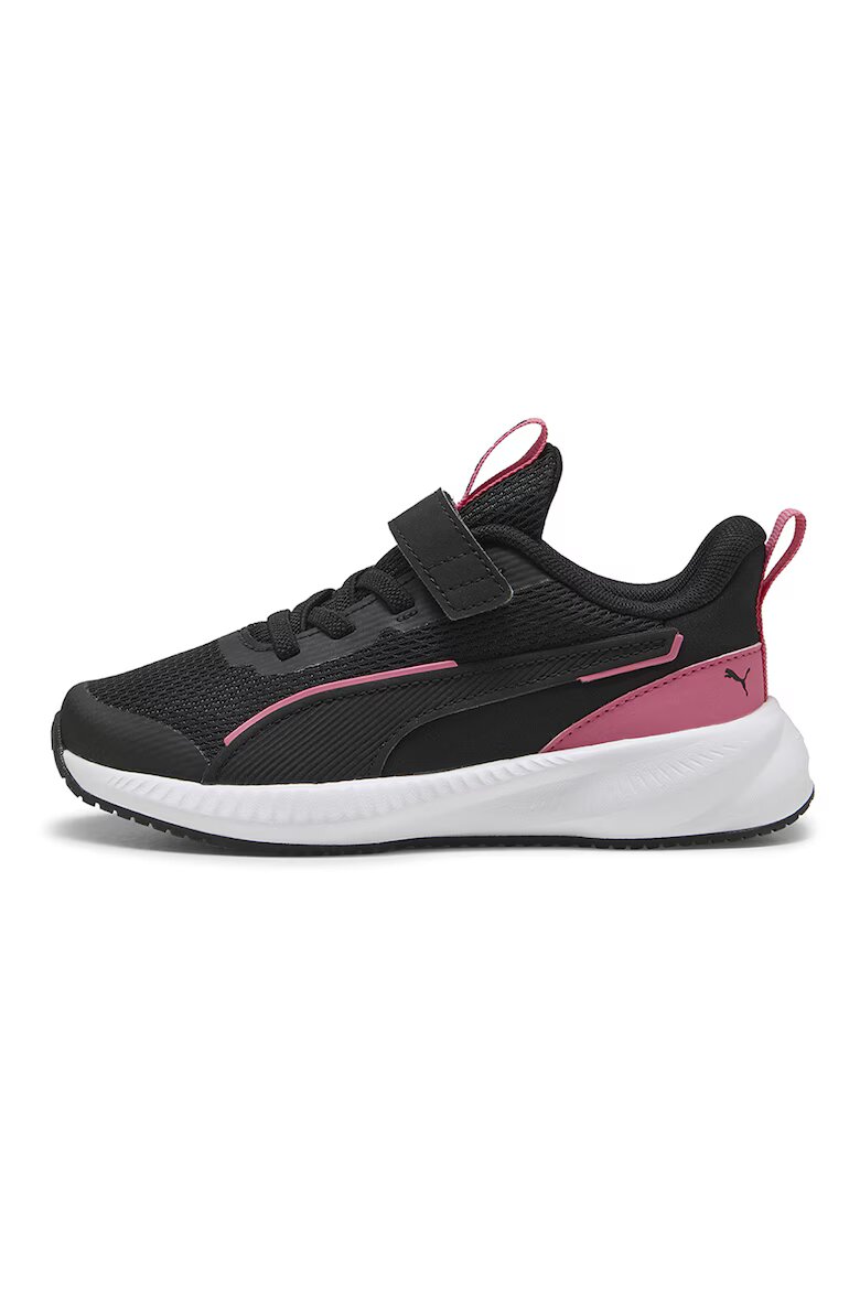 Puma Спортни обувки Flyer 3 с мрежа и еластични връзки Черен/Розово