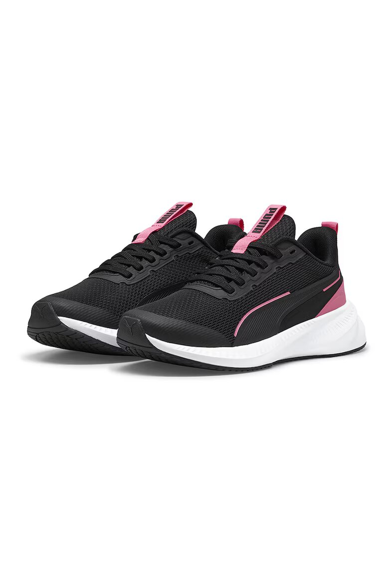 Puma Спортни обувки Flyer Lite 3 с мрежа и лого Черен/Розово