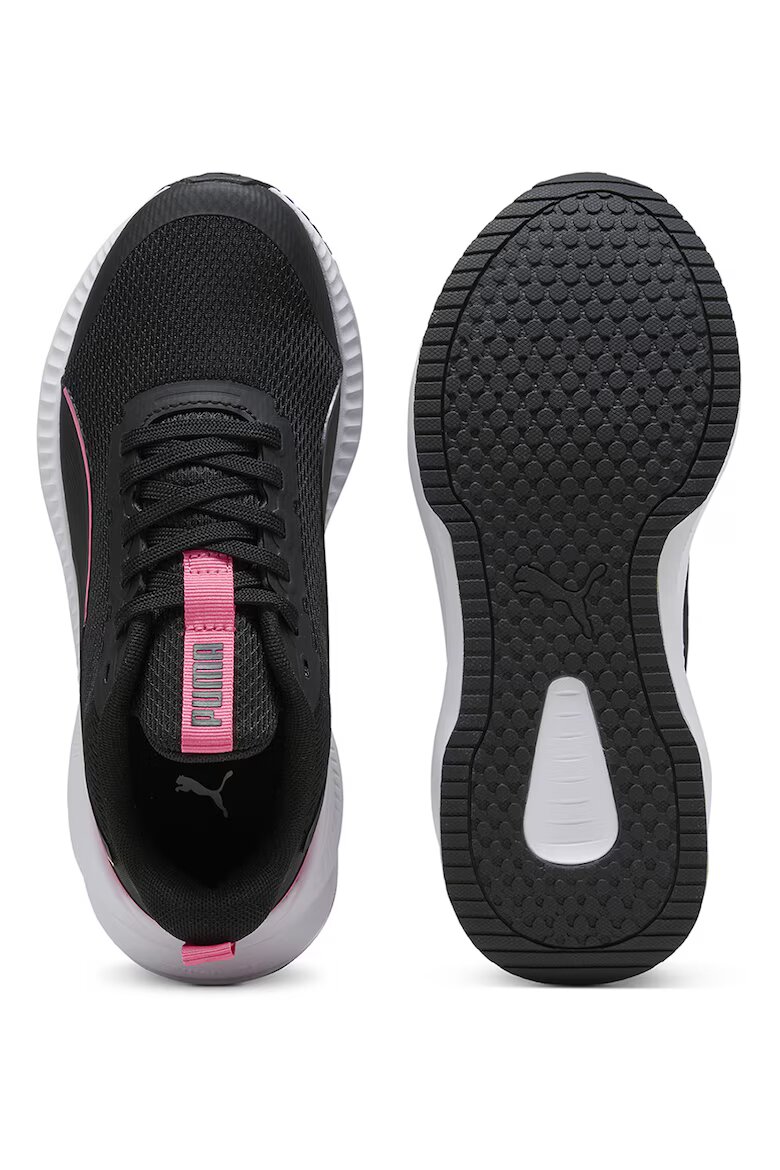 Puma Спортни обувки Flyer Lite 3 с мрежа и лого Черен/Розово