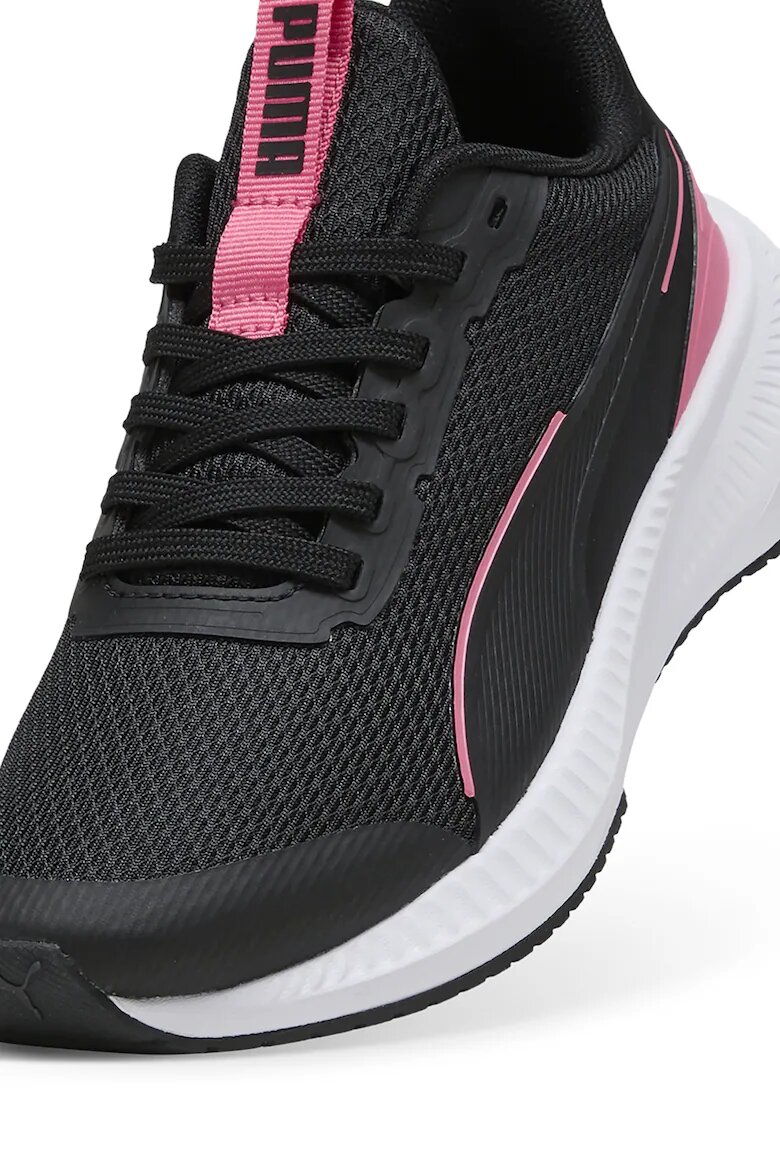 Puma Спортни обувки Flyer Lite 3 с мрежа и лого Черен/Розово