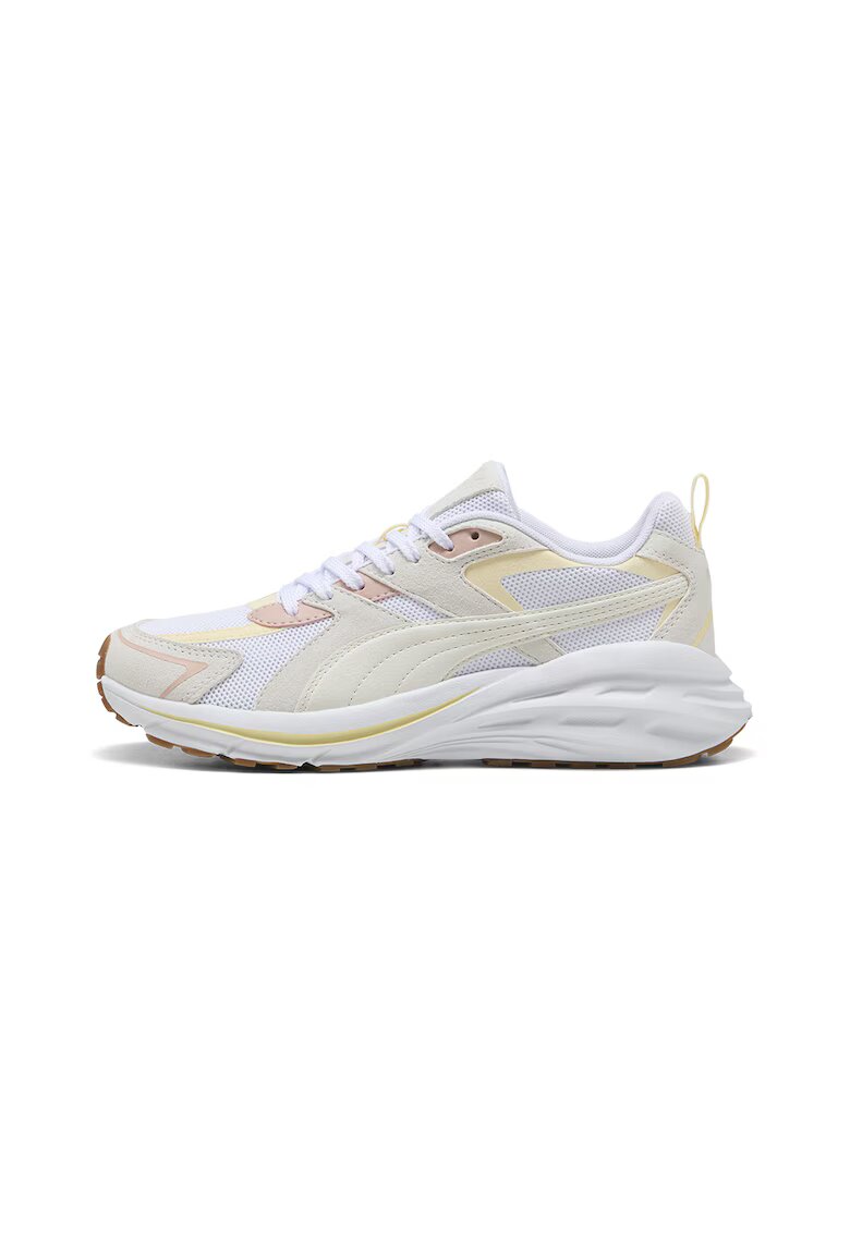 Puma Спортни обувки Hypnotic LS с велур - Жълт/Праскова/Бежов