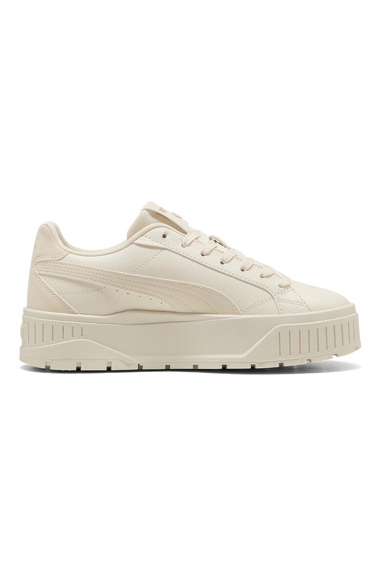 Puma Спортни обувки Karmen II от еко кожа с равна платформа Слонова кост/Кафяв/Бежов
