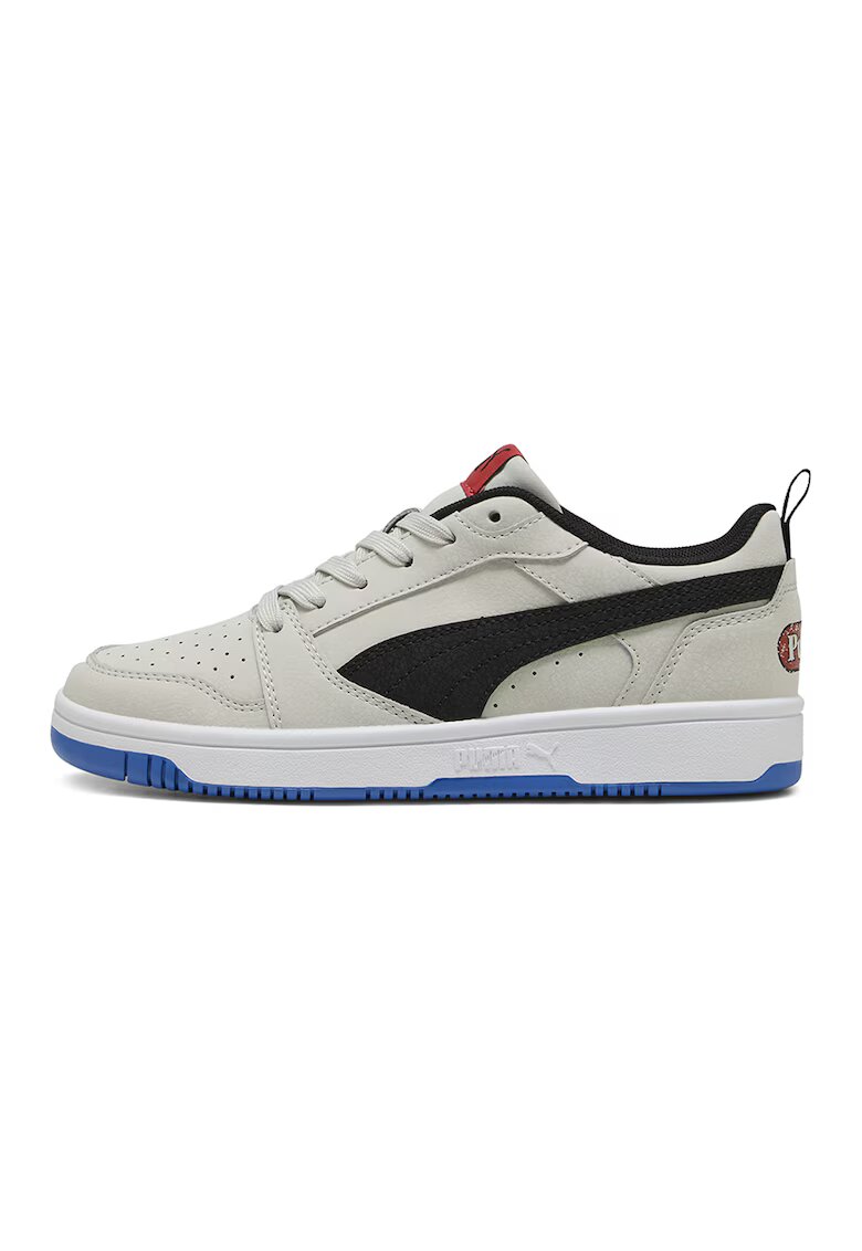Puma Спортни обувки от еко кожа с дизайн с цветен блок - Черен/Светло