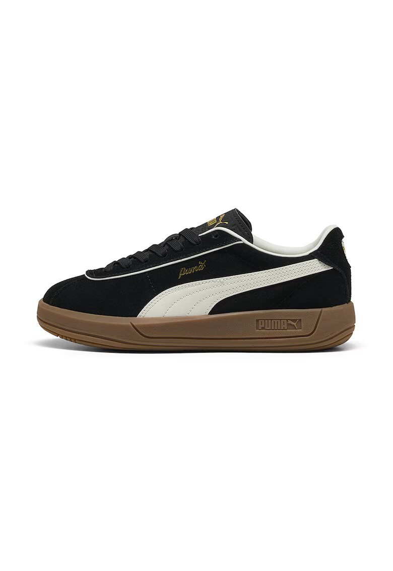 Puma Спортни обувки Palermo Moda с велур - Черен/Крем