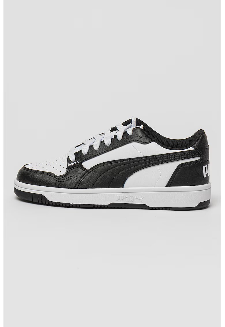 Puma Спортни обувки Reb-L Jr от еко кожа - Черен/Бял