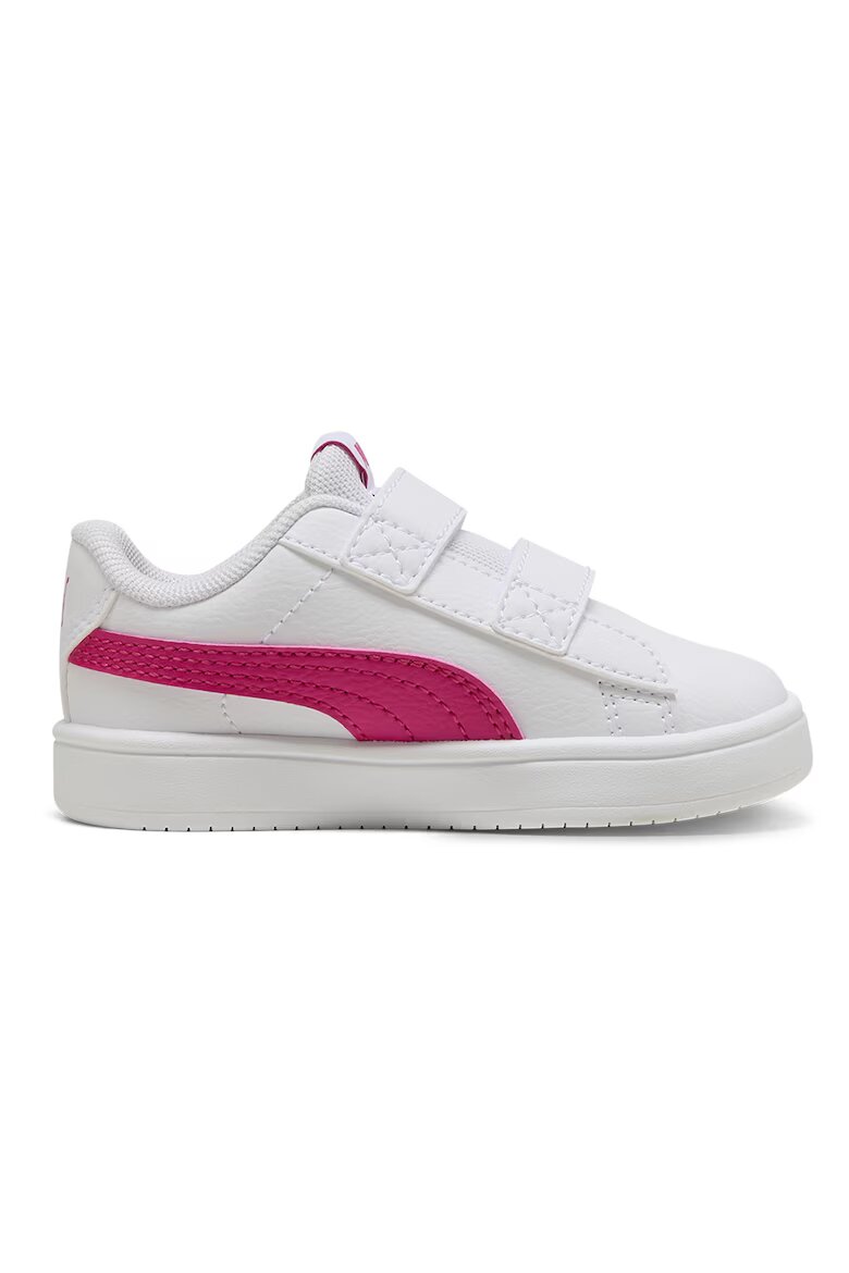 Puma Спортни обувки Rickie от еко кожа с велкро Червен/Мръснобял