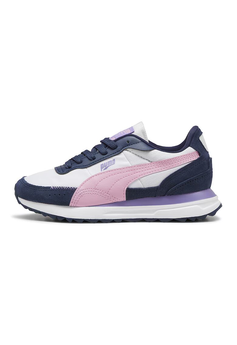 Puma Спортни обувки Road Rider BTS с кожа и цветен блок