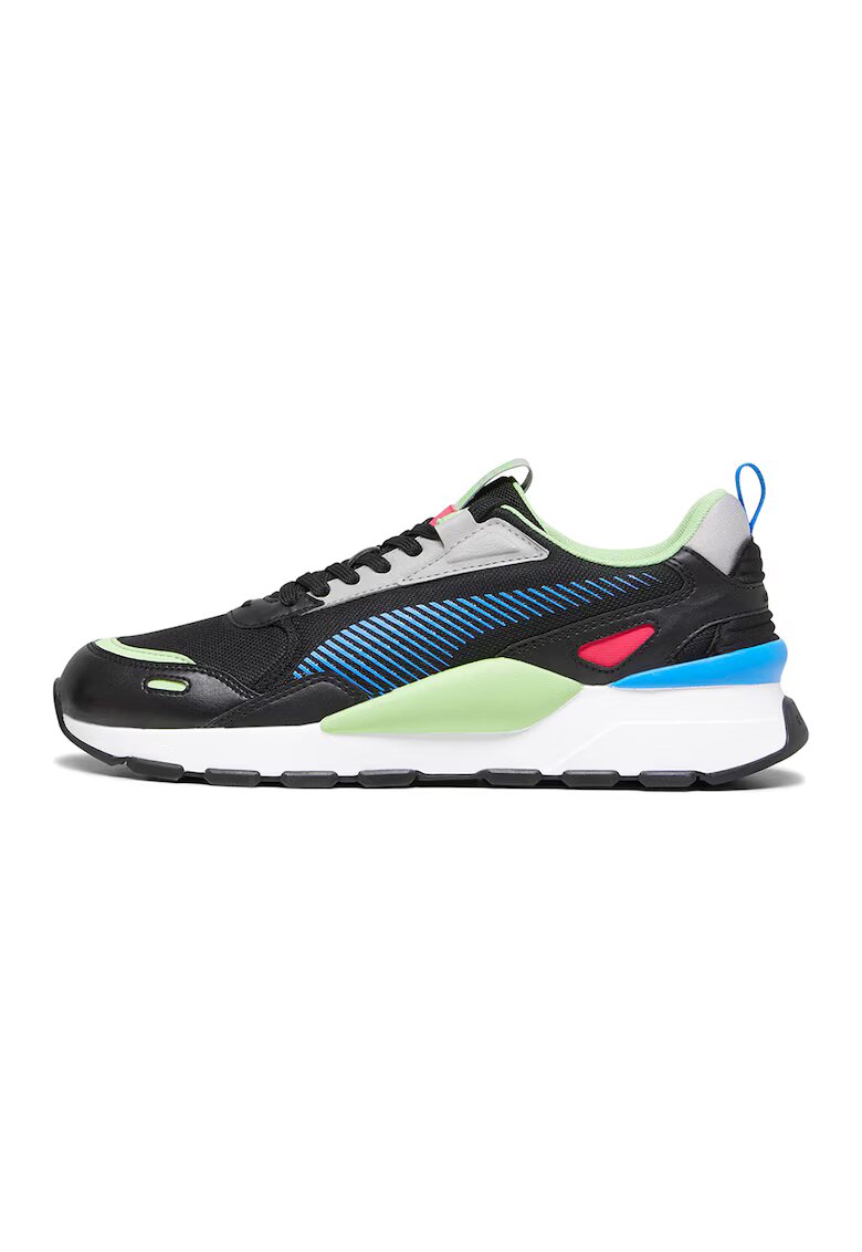 Puma Спортни обувки RS 3.0 Energy с кожа - Черен/Кралско Синьо
