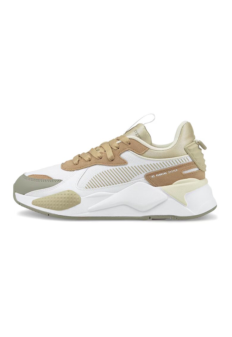 Puma Спортни обувки RS-X Candy с велур - Пастелнорозов/Бледа лила/Мръснобял