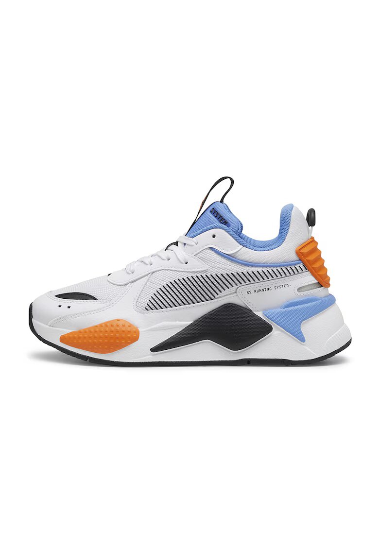 Puma Спортни обувки RS-X от еко кожа - Бял/Оранжев