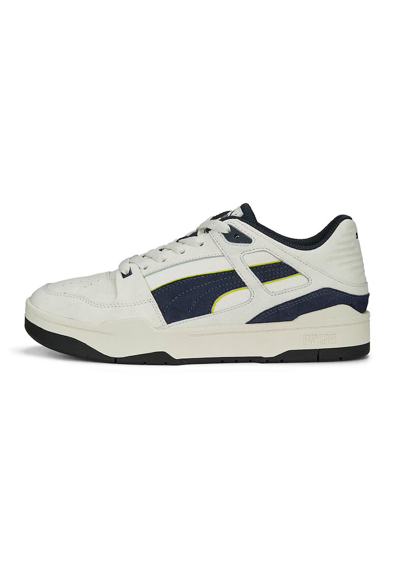 Puma Спортни обувки Slipstream Always On с велур - Крем/Тъмносин