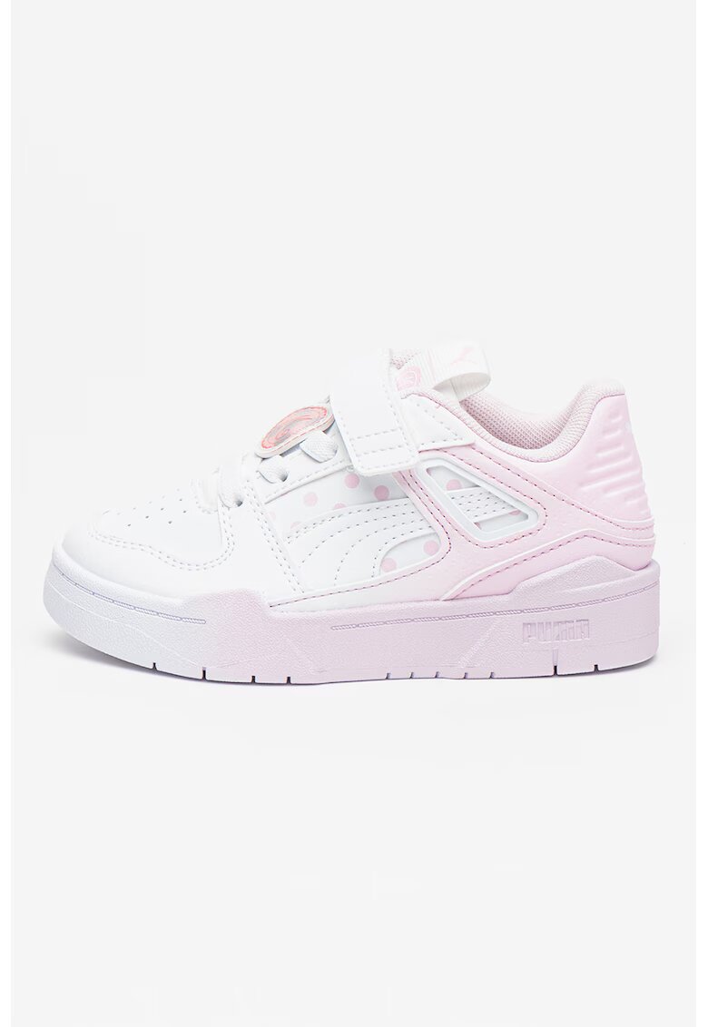 Puma Спортни обувки Slipstream Miraculos от еко кожа - Бял/Розово