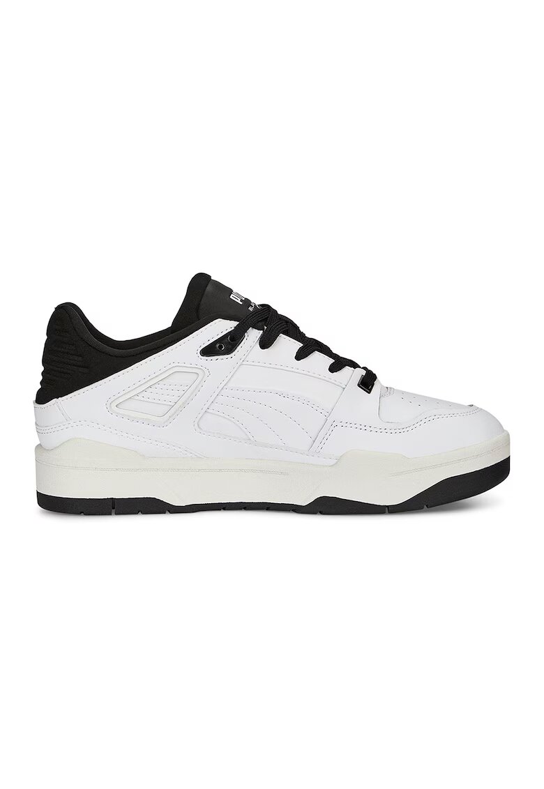 Puma Спортни обувки Slipstream с кожа - Бял/Черен