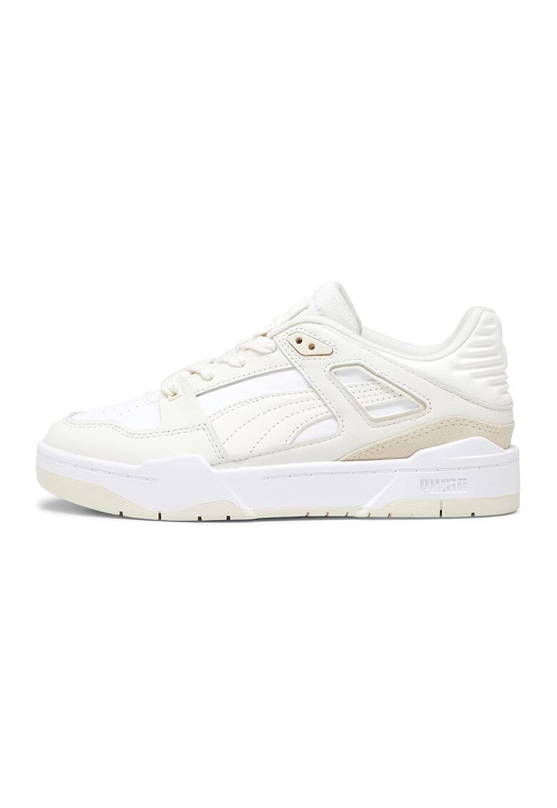 Puma Спортни обувки Slipstream Selflove от еко кожа и кожа - Мръснобял/Светло бежово