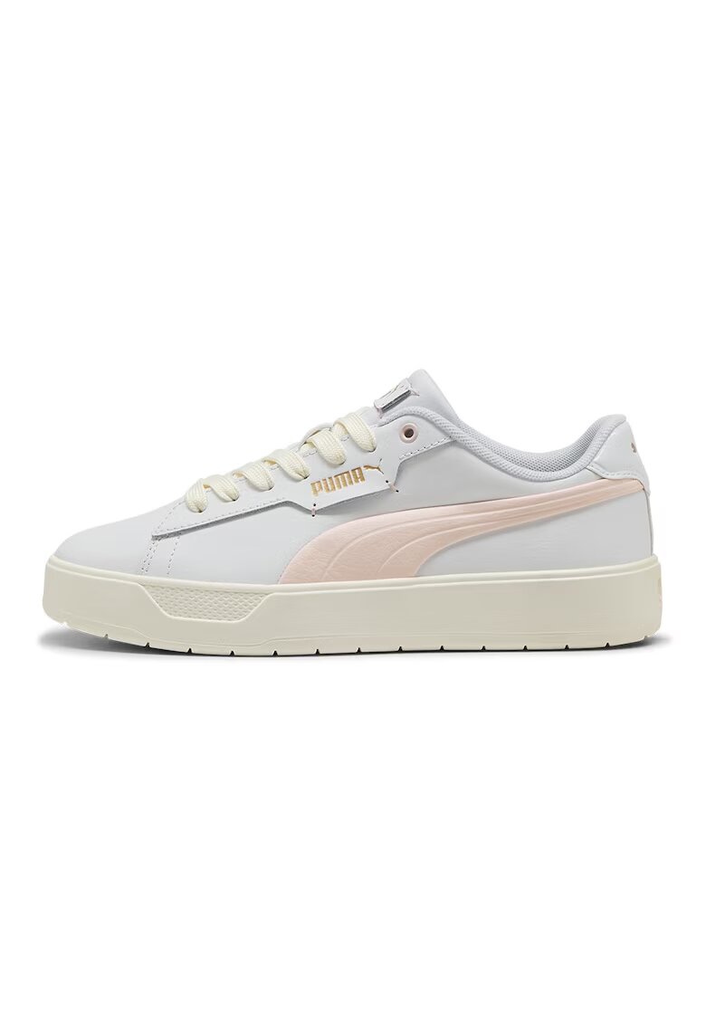 Puma Спортни обувки Smash Belle от кожа и еко кожа с релефно лого