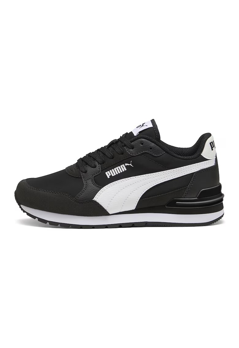 Puma Спортни обувки ST Runner v4 NL от еко кожа с текстил - Бял/Черен