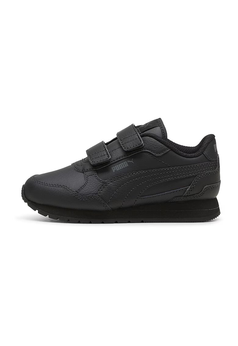 Puma Спортни обувки ST Runner v4 с велкро - Избеляло черно