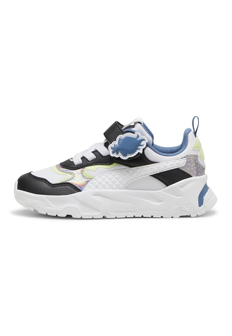Puma Спортни обувки Trinity със синтетика - Бял/Черен/Син