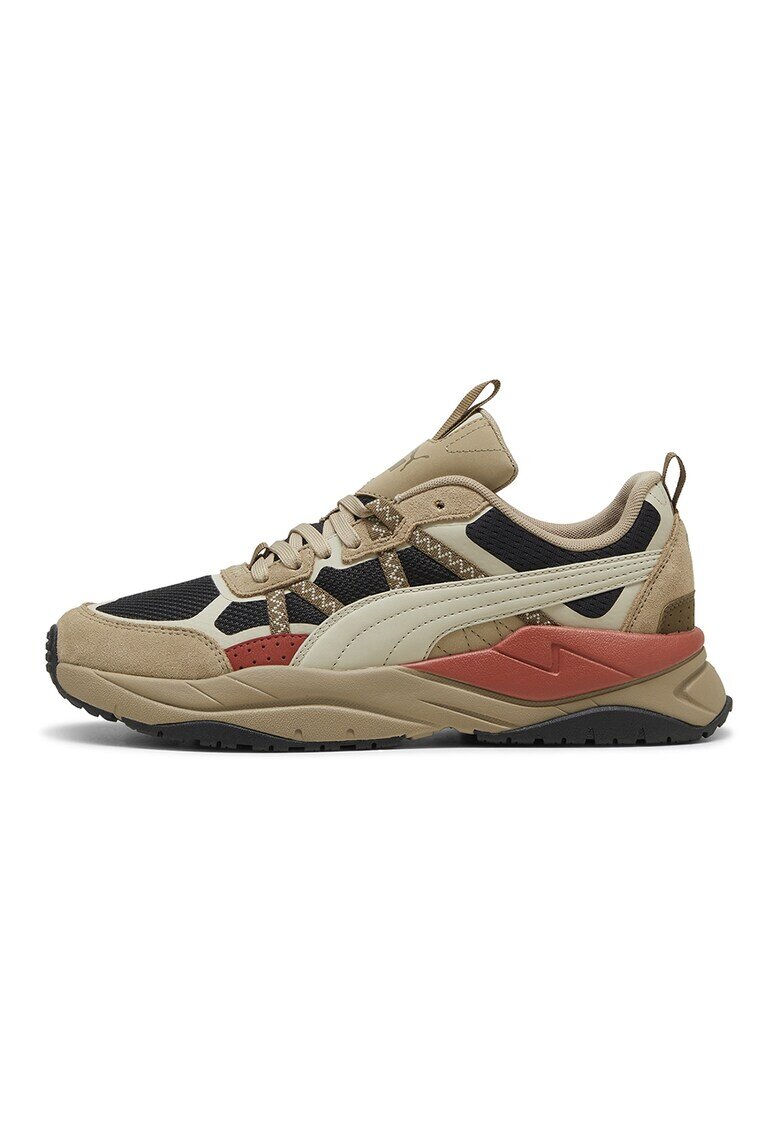 Puma Спортни обувки X-Ray Tour с велур - Черен/Кафяв