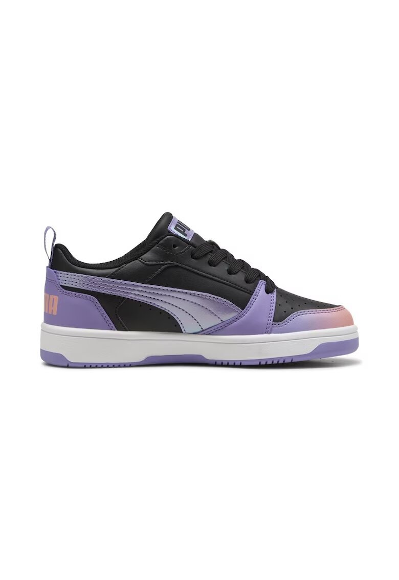 Puma Спортни обувки за момчета - rebound v6 lo blurry dreams jr - 400593-02 - Черни