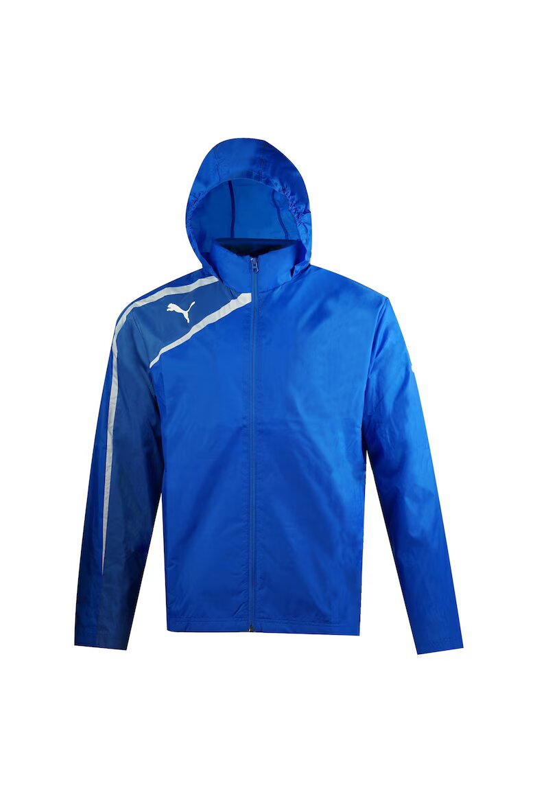 Puma Спортно яке за деца 653593-02 Найлон Синьо/Бяло