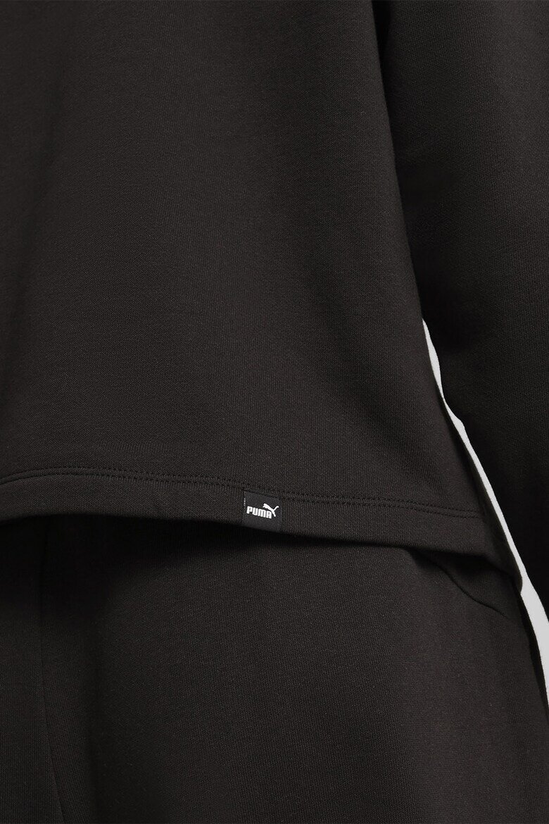 Puma Суитшърт Essentials+ Class Act с паднали ръкави Бял/Златист/Черен