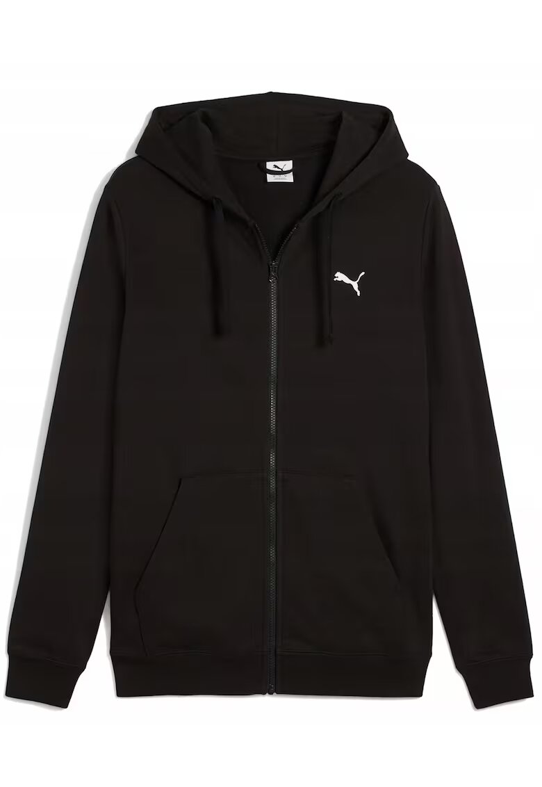 Puma Суитшърт с цип и дискретно лого Essentials