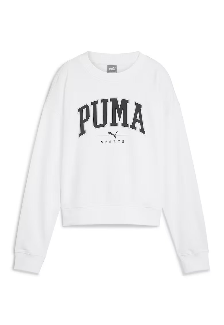Puma Суитшърт Squad с лого - Черен/Бял