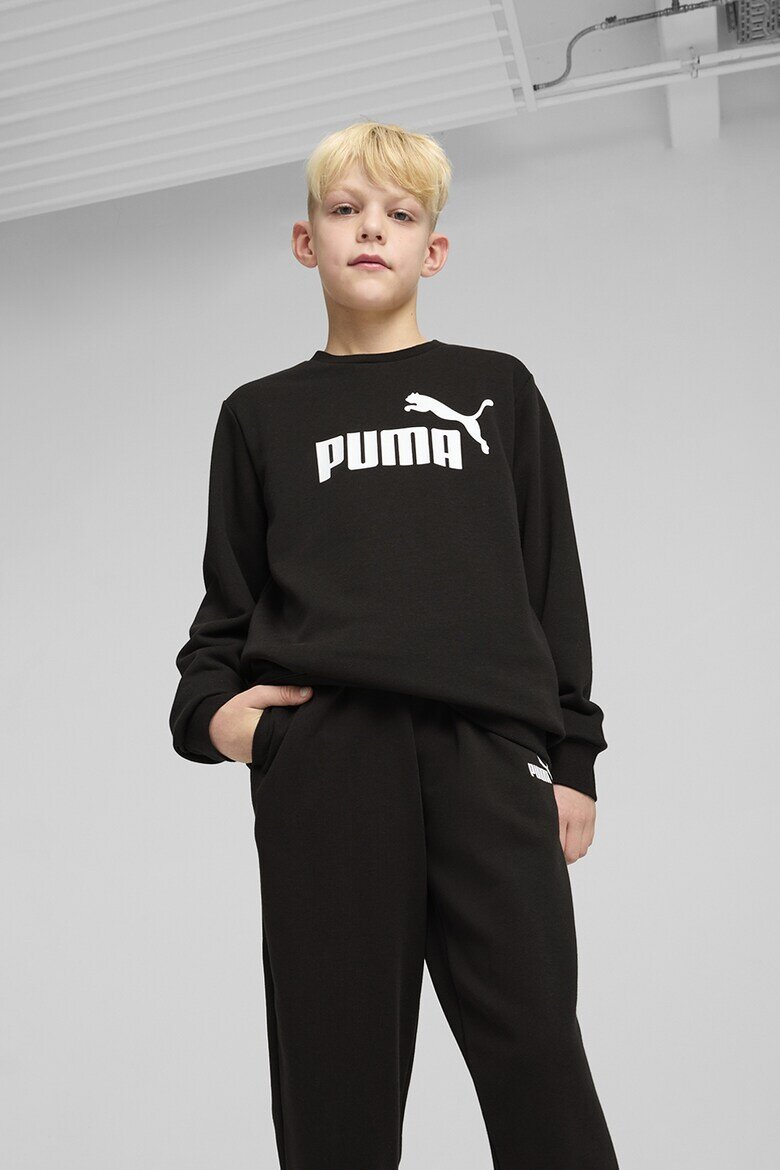 Puma Свободен спортен екип с памук Бял/Черен