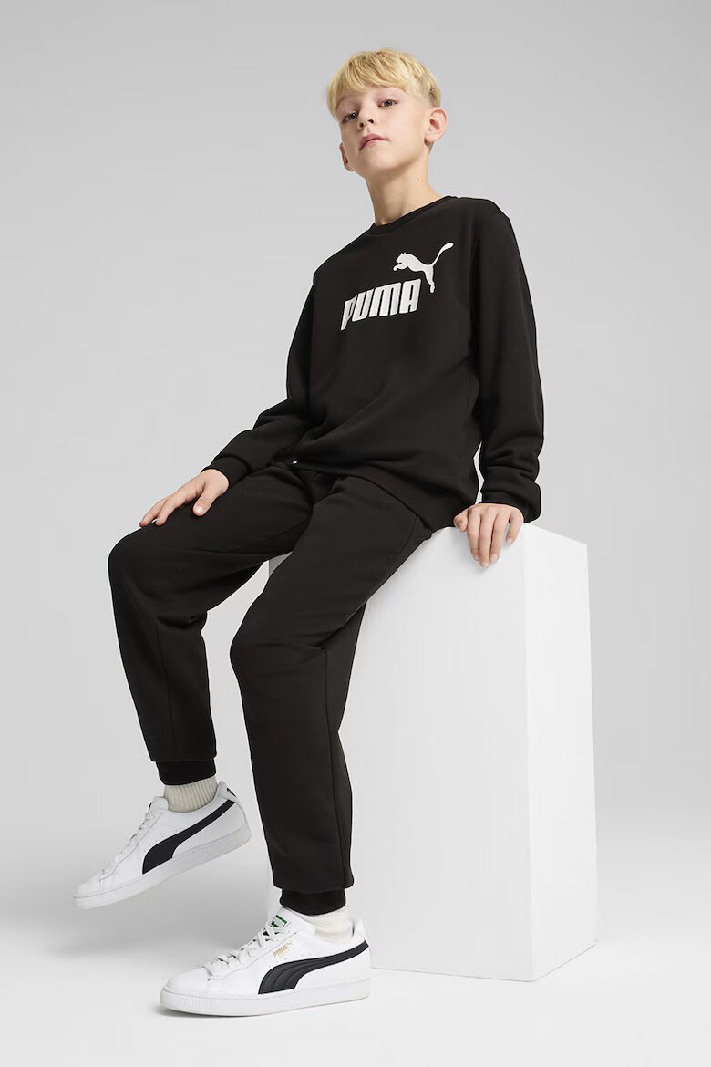 Puma Свободен спортен екип с памук Бял/Черен
