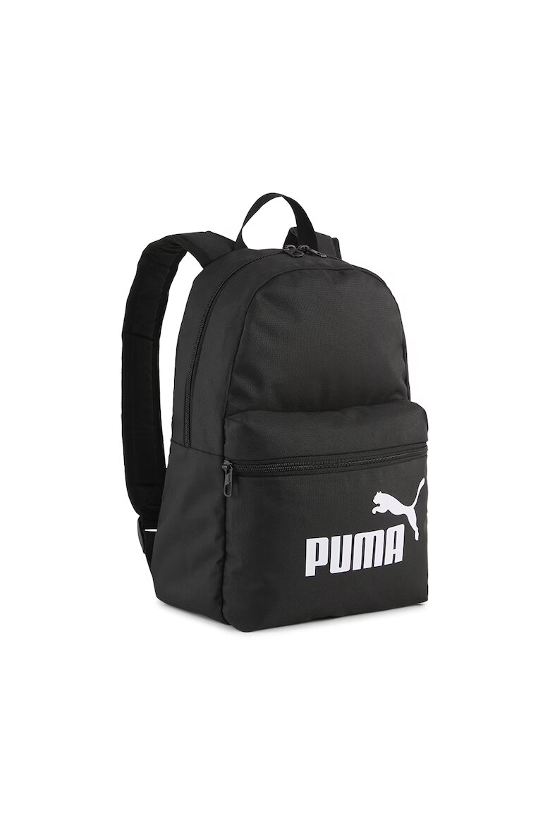 Puma Текстилна раница с преден джоб с цип Черен
