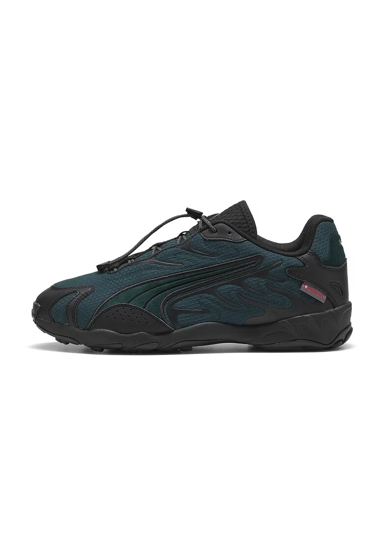Puma Текстилни спортни обувки Inhale Urban Explorer с кожа - Черен/Тъмносин
