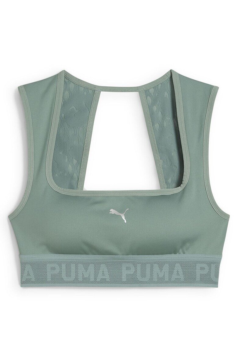 Puma Тренировъчно бюстие Move с изрязан гръб Пепеляво сиво