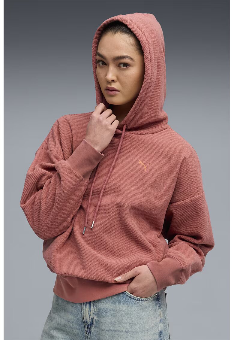 Puma Уголемено худи с бродирано лого