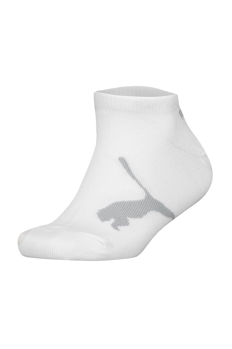 Puma Унисекс чорапи с лого - 3 чифта Бял/Черен/Сив