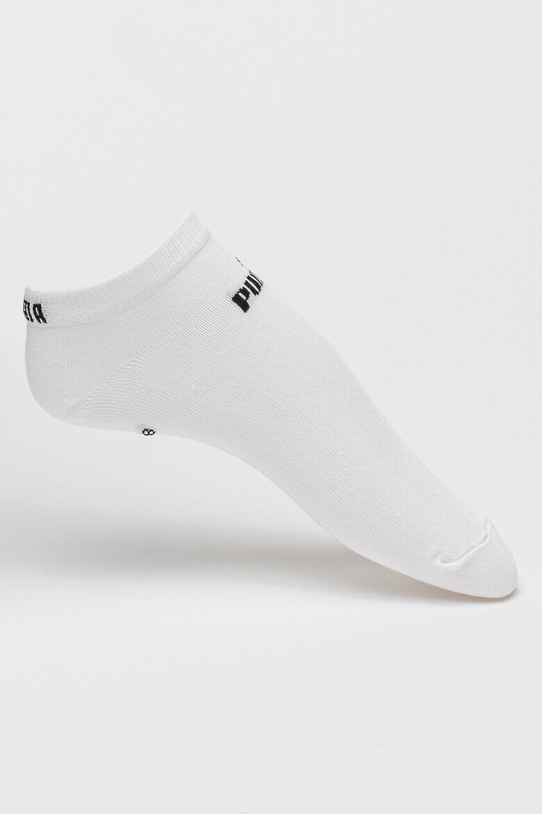 Puma Унисекс чорапи с памук - 6 чифта Черен/Мръснобял
