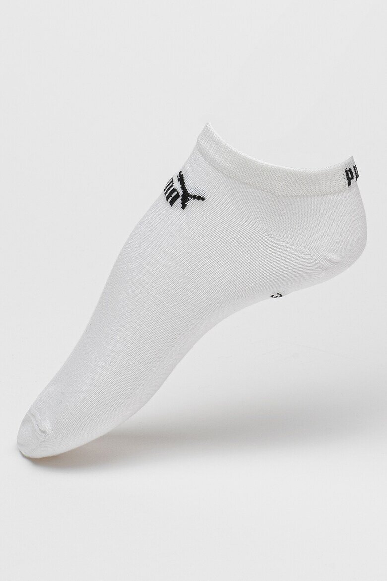 Puma Унисекс чорапи с памук - 6 чифта Черен/Мръснобял