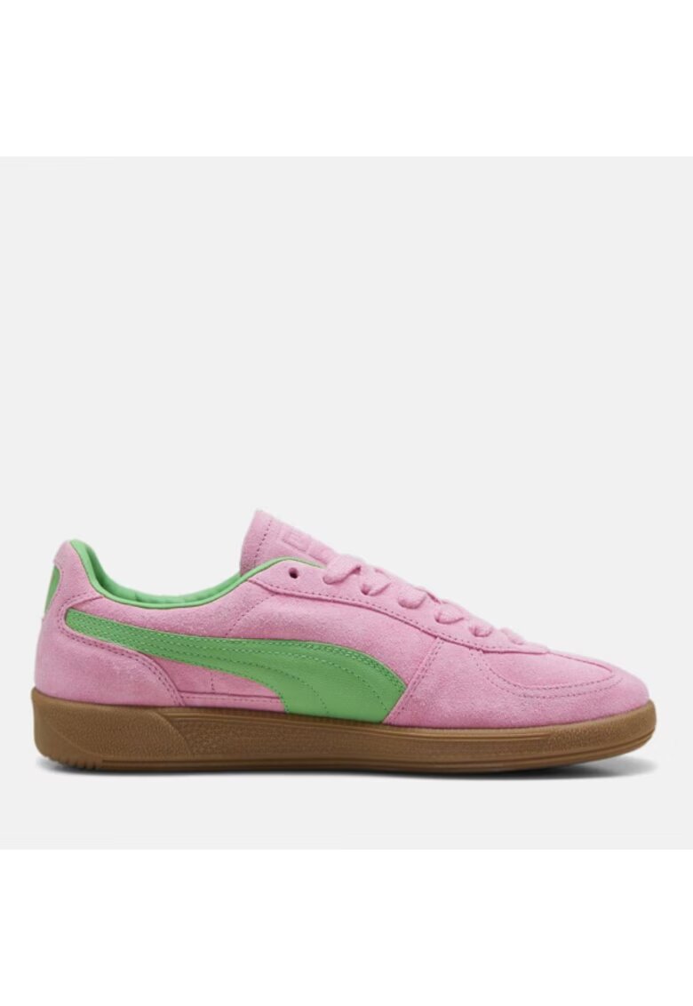 Puma Унисекс обувки - Естествена кожа/Гума - Розово/Зелено