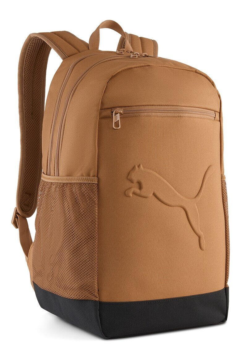 Puma Унисекс раница Buzz - 28 л Черен/Персийски портокал