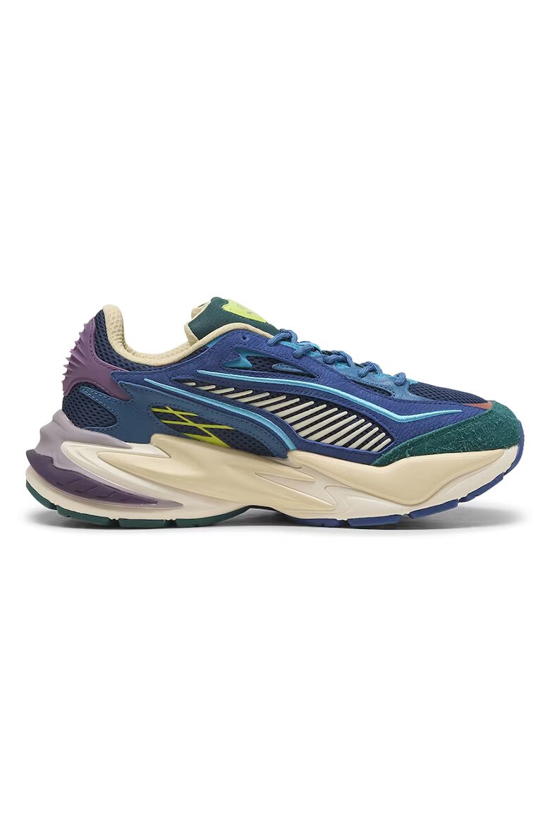 Puma Унисекс спортни обувки RS Surge с контрасти Изумрудено зелено/Cапфирено синьо