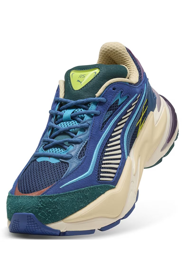 Puma Унисекс спортни обувки RS Surge с контрасти Изумрудено зелено/Cапфирено синьо