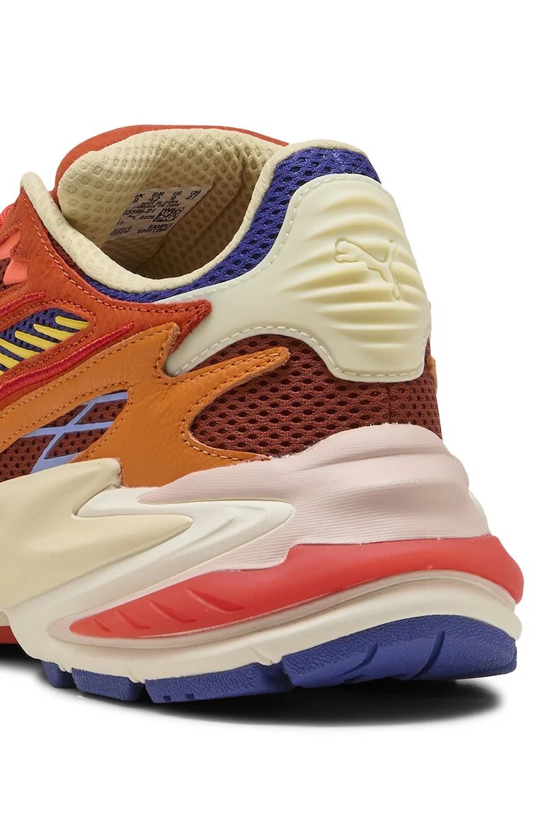 Puma Унисекс спортни обувки RS Surge с контрасти Жълт/Керемидено червено