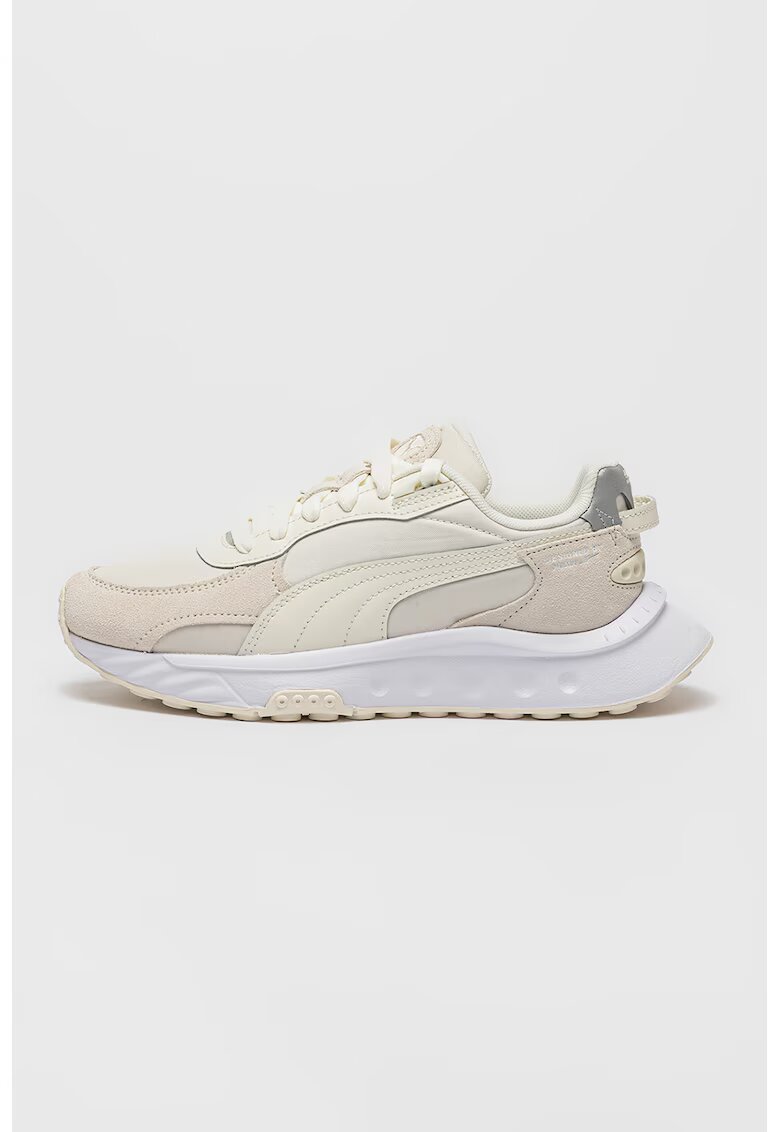 Puma Унисекс спортни обувки Wild Rider KR Reflective с кожа