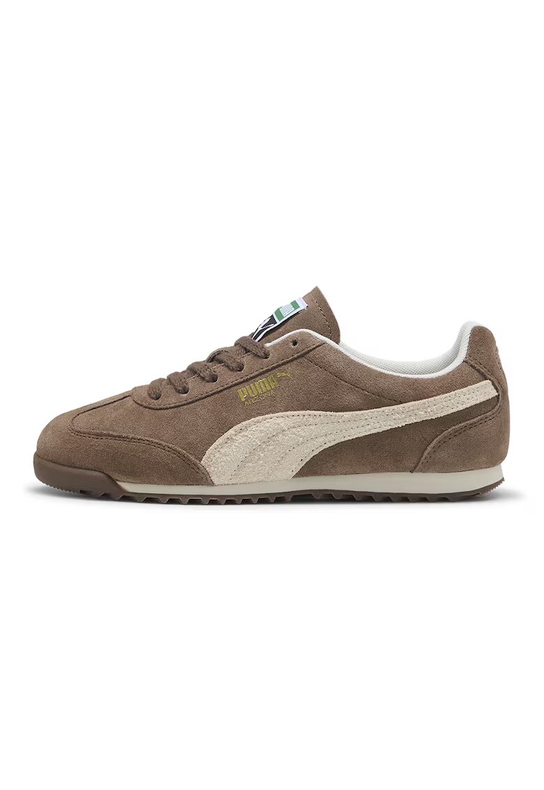 Puma Велурени спортни обувки Arizona - Тъмнокафяв/Бежов